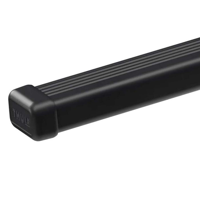 Thule SquareBar Evo Roof Bars Black fits Skoda Favorit 1990-1994 5 doors with Raised Rails image 10