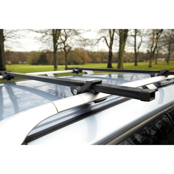 Summit Value Steel Roof Bars fits Mercedes-benz GLS X166 2016-2024  Suv 5-dr with Railing Summit - Bars 4 Cars