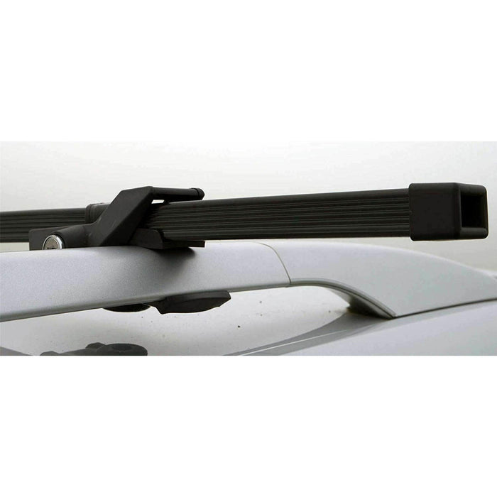 Summit Value Steel Roof Bars fits Kia Pride  1997-2001  Hatchback 3-dr with Railing Summit - Bars 4 Cars