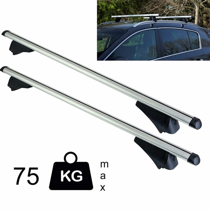 Summit Value Aluminium Roof Bars fits Ford Focus Active  2019-2024  Hatchback 5-dr with Flush Rails Summit - Bars 4 Cars