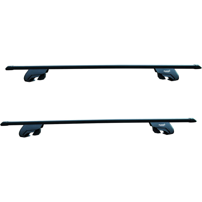 Summit Premium Steel Roof Bars fits Toyota Corolla Verso  2002-2010  Mpv 5-dr with Railing image 3