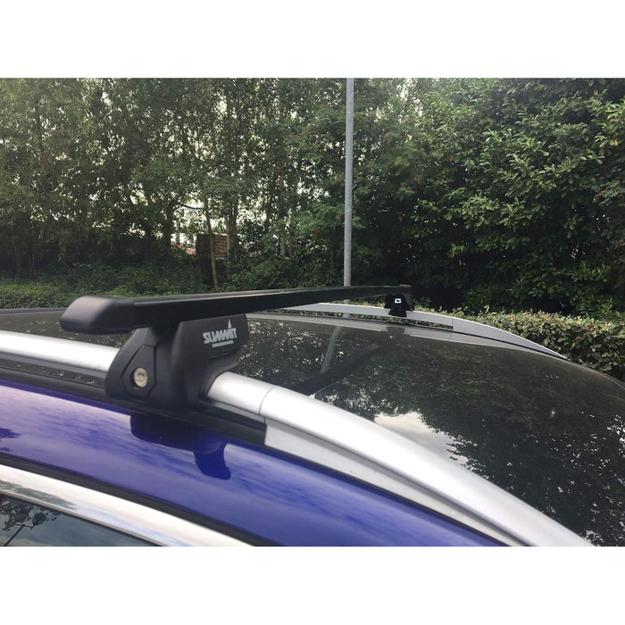 Summit Premium Steel Roof Bars fits Volkswagen Touran 1T 2003-2015  Suv 5-dr with Railing image 5