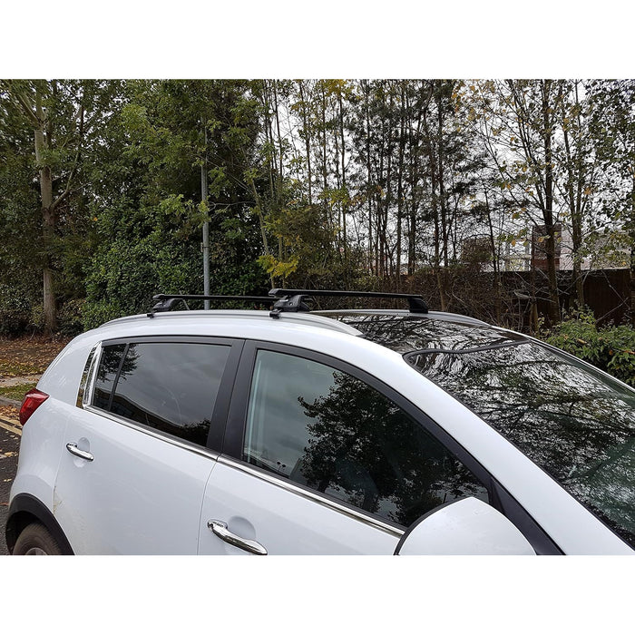 Summit Premium Steel Roof Bars fits Ford Focus Active  2019-2024  Hatchback 5-dr with Flush Rails Summit - Bars 4 Cars