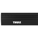Thule WingBar Edge Roof Bars Black fits Audi A6 Avant Estate 2011-2018 5-dr with Flush Rails image 5