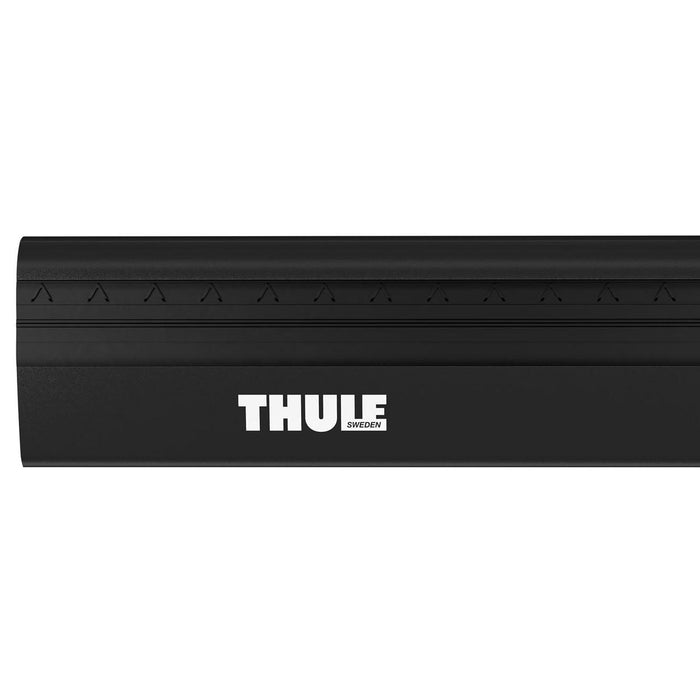 Thule WingBar Edge Roof Bars Black fits Seat Alhambra MPV 2001-2009 5-dr with Raised Rails image 5