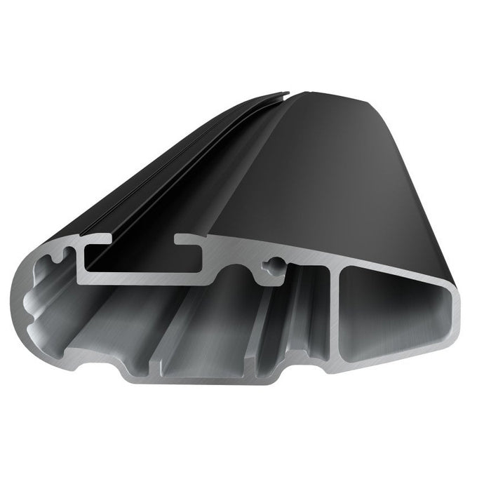 Thule WingBar Edge Roof Bars Black fits Mercedes-Benz GLC 2023- 5 doors with Flush Rails image 9