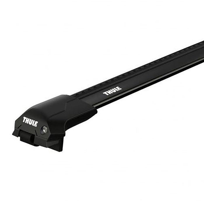 Thule WingBar Edge Roof Bars Black fits Opel Vectra Estate 1996-2002 5-dr with Raised Rails image 7