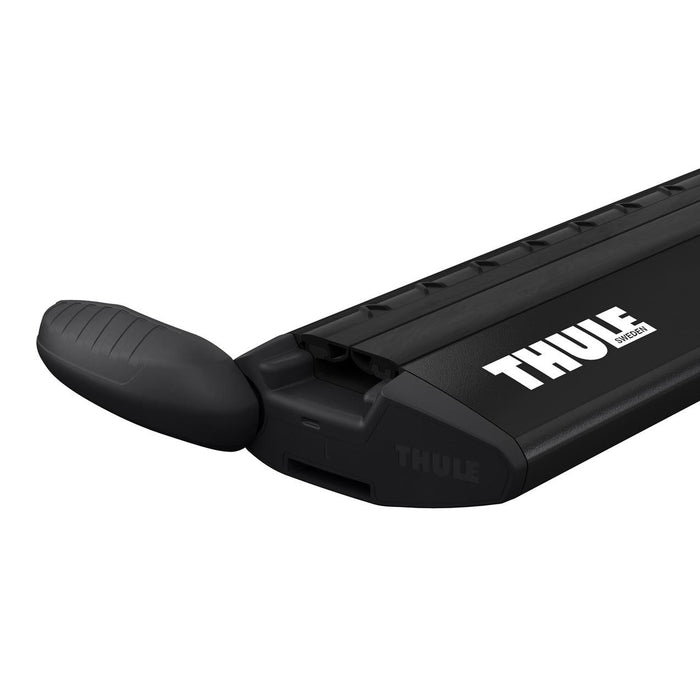 Thule WingBar Evo Roof Bars Black fits Mitsubishi L200 2016- 2 doors with Fixed Points image 4