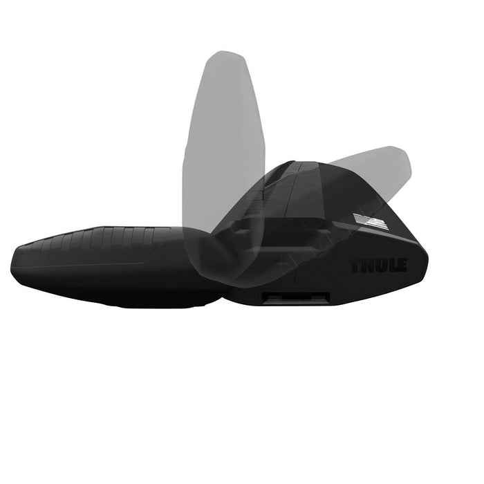 Thule WingBar Evo Roof Bars Black fits Mini Cooper 2014- 5 doors with Normal Roof image 6