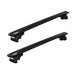 Thule WingBar Evo Roof Bars Black fits Mercedes-Benz GLK SUV 2008-2015 5-dr with Raised Rails Thule - Bars 4 Cars