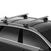 Thule WingBar Evo Roof Bars Aluminum fits Dacia Duster SUV 2014-2017 5-dr with Raised Rails and flush rail foot image 9